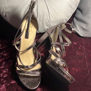 Heels, Size 10, Rose Gold